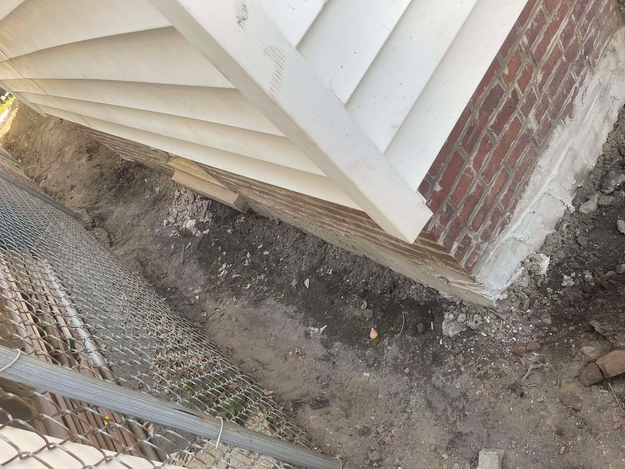 Before - Masonry repair before and after in Boston MA