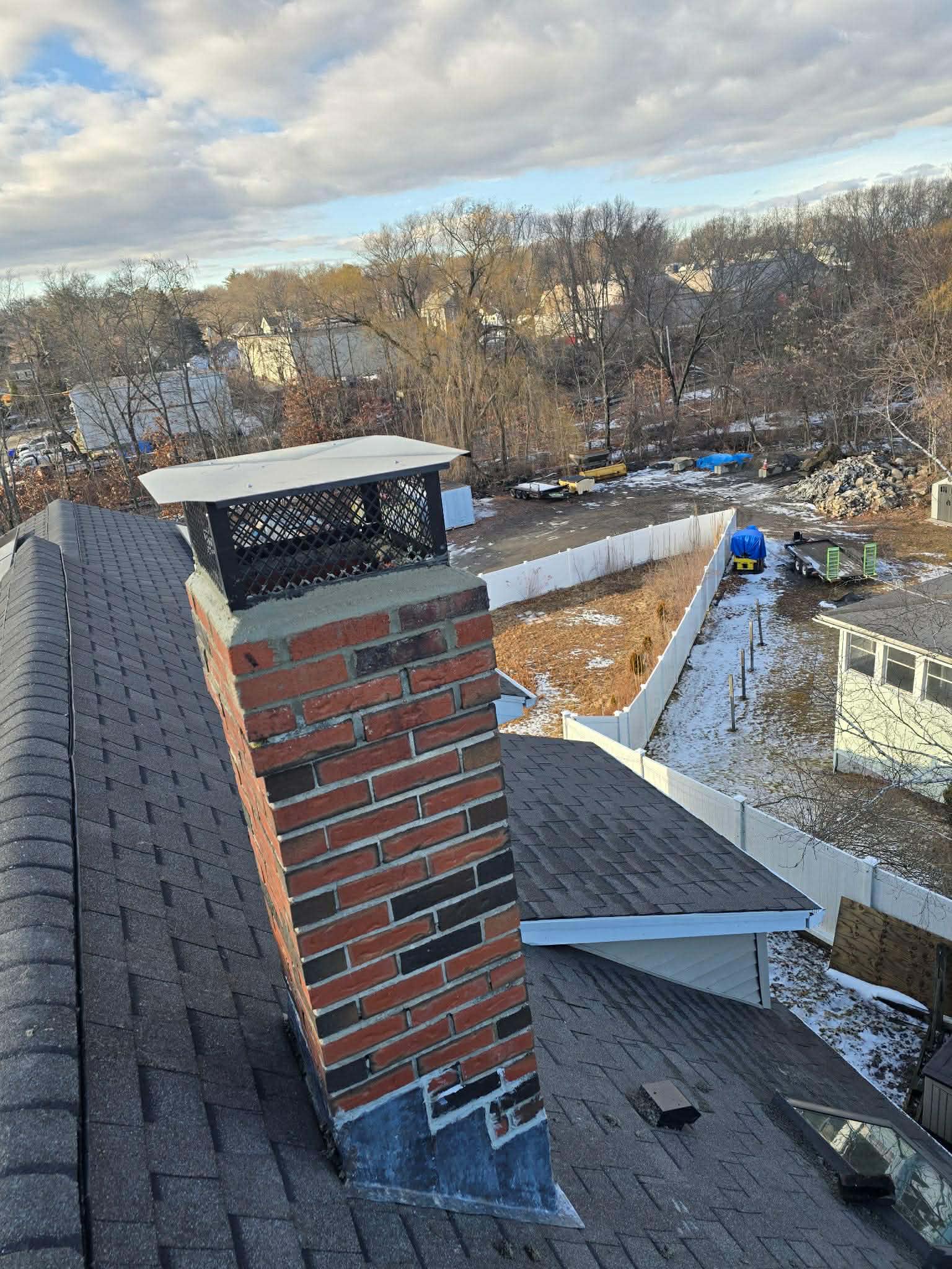 Annual chimney cleaning in Braintree MA by Elite Chimney